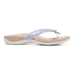 Vionic Women's Bella Toe Post Sandal White Tile 19 Vionic Women's Bella Toe Post Sandal White Tile -Vionic gallery bella whitetile right