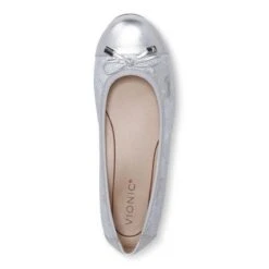 Vionic Women's Minna Ballet Flat Silver 12 Vionic Women's Minna Ballet Flat Silver -Vionic gallery minna silver top