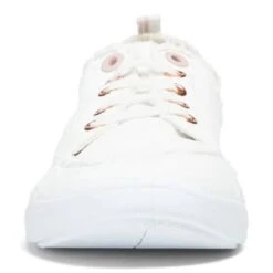 Vionic Women's Beach Pismo Casual Sneakers Cream -Vionic gallery pismo cnvs cream front 2