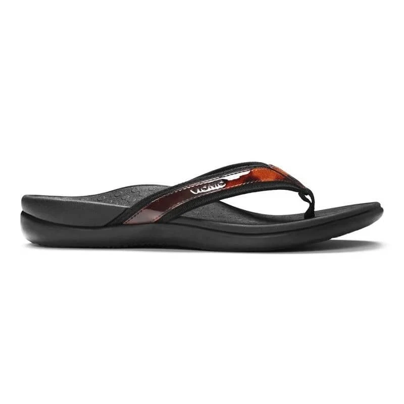 Vionic Women's Tide II Toe Post Sandals Tortoies 7 Vionic Women's Tide II Toe Post Sandals Tortoies - Image 5