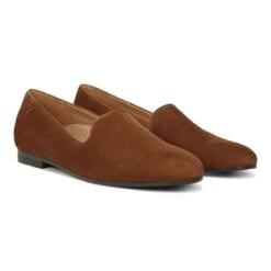 Vionic Women's Willa Slip On Monks Robe Suede -Vionic gallery willa ii monksrobesuede pair1