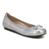 Vionic Women's Minna Ballet Flat Silver 2 Vionic Women's Minna Ballet Flat Silver -Vionic minna silver silo