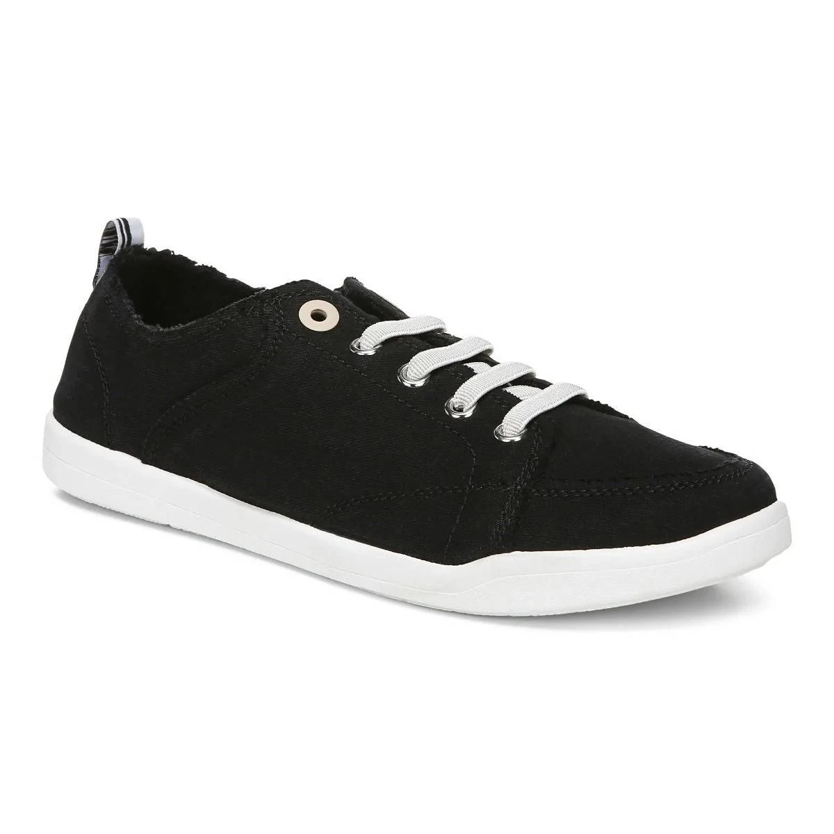 Vionic Women's Beach Pismo Casual Sneakers Black Canvas 3 Vionic Women's Beach Pismo Casual Sneakers Black Canvas
