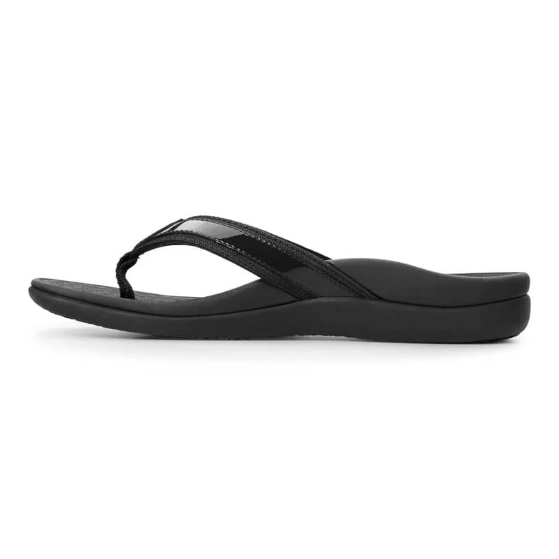 Vionic Women's Tide II Toe Post Sandals Black 7 Vionic Women's Tide II Toe Post Sandals Black - Image 5