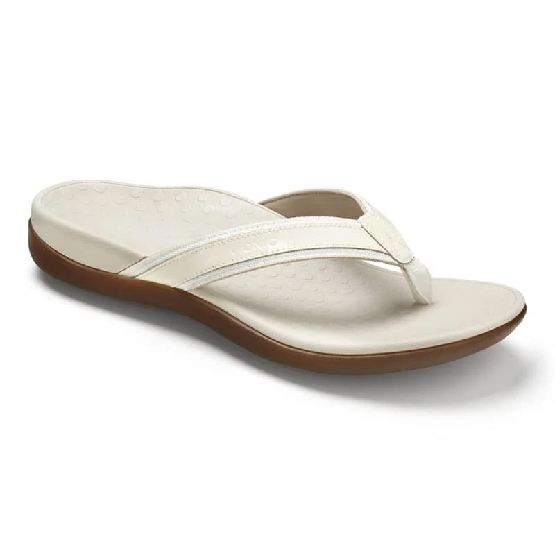Vionic Women's Tide II Toe Post Sandals White 3 Vionic Women's Tide II Toe Post Sandals White