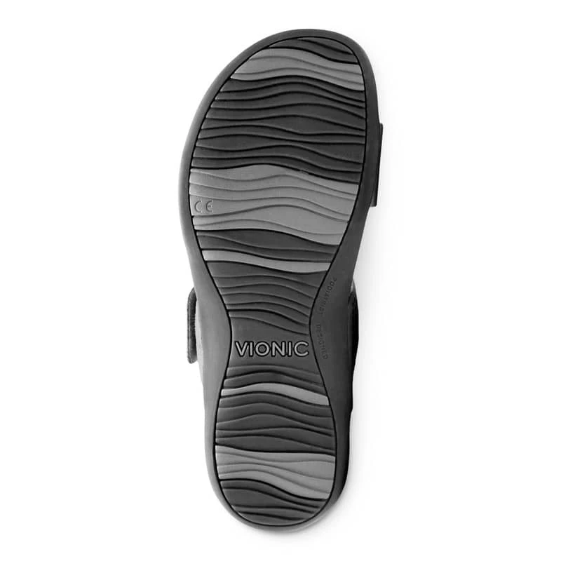 Vionic Women's Samoa Slide Sandals Pewter 10 Vionic Women's Samoa Slide Sandals Pewter - Image 8