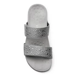 Vionic Women's Samoa Slide Sandals Pewter 16 Vionic Women's Samoa Slide Sandals Pewter -Vionic rs5840 341samoa pwtr vit scr