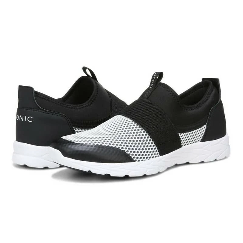 Vionic Women's Camrie Black/White Mesh 5 Vionic Women's Camrie Black/White Mesh - Image 3