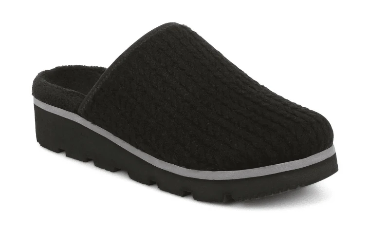 Vionic Women's Sakura Mule Slipper Black 3 Vionic Women's Sakura Mule Slipper Black