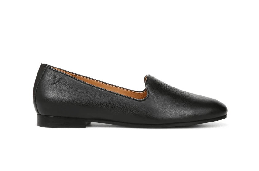 Vionic Women's Willa II Slip On Black Leather 4 Vionic Women's Willa II Slip On Black Leather - Image 2