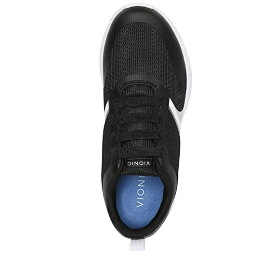 Vionic Women's Layla Sneakers Black Mesh 7 Vionic Women's Layla Sneakers Black Mesh - Image 5