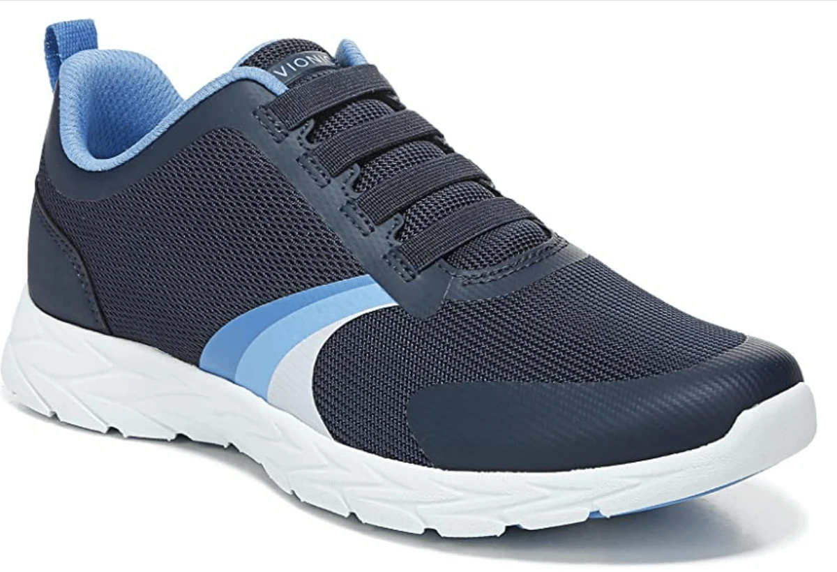 Vionic Women's Layla Sneakers Navy Mesh 4 Vionic Women's Layla Sneakers Navy Mesh - Image 2