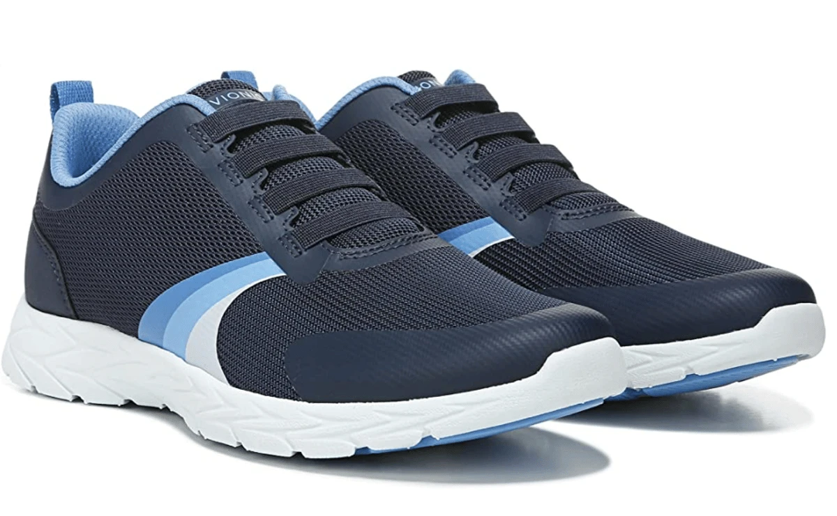 Vionic Women's Layla Sneakers Navy Mesh 6 Vionic Women's Layla Sneakers Navy Mesh - Image 4