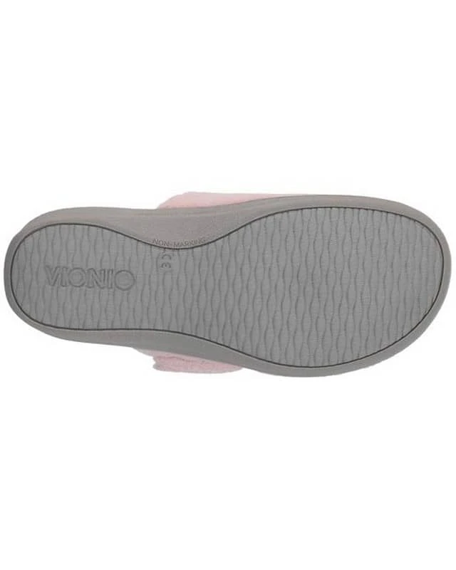 Vionic Women's Gemma Mule Hook & Loop Slippers Pink 6 Vionic Women's Gemma Mule Hook & Loop Slippers Pink - Image 4