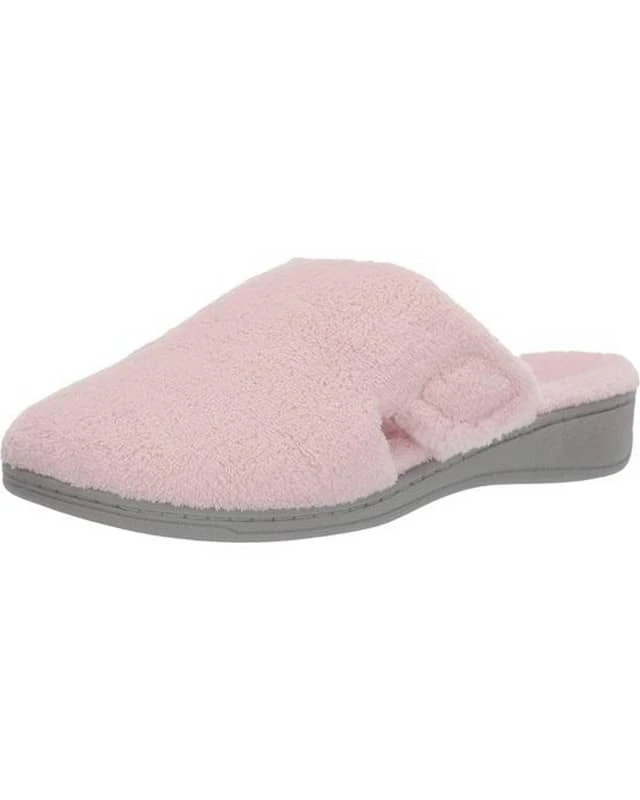 Vionic Women's Gemma Mule Hook & Loop Slippers Pink 4 Vionic Women's Gemma Mule Hook & Loop Slippers Pink - Image 2