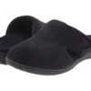 Vionic Women's Gemma Mule Hook & Loop Slippers Black -Vionic vncgmblk 7