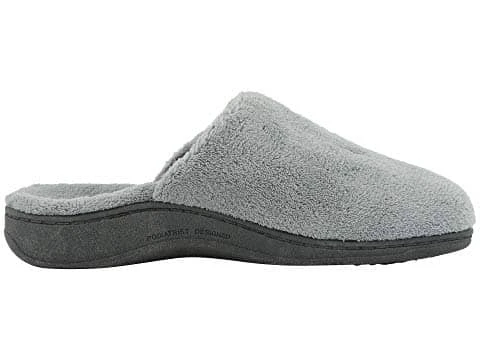 Vionic Women's Gemma Mule Hook & Loop Slippers Light Gray 7 Vionic Women's Gemma Mule Hook & Loop Slippers Light Gray - Image 5