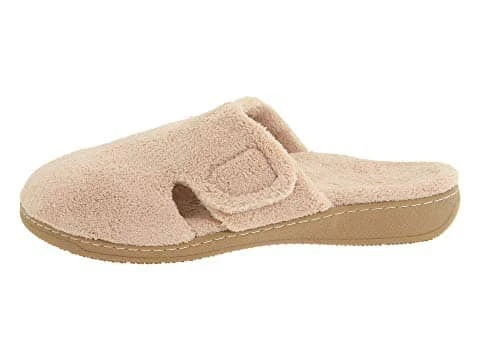 Vionic Women's Gemma Mule Hook & Loop Slippers Tan 7 Vionic Women's Gemma Mule Hook & Loop Slippers Tan - Image 5