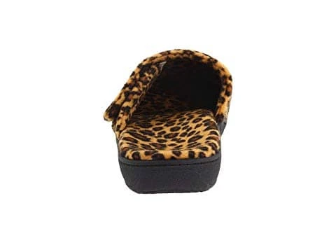 Vionic Women's Gemma Mule Hook & Loop Slippers Tan Leopard 8 Vionic Women's Gemma Mule Hook & Loop Slippers Tan Leopard - Image 6