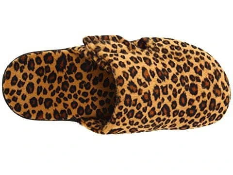 Vionic Women's Gemma Mule Hook & Loop Slippers Tan Leopard 9 Vionic Women's Gemma Mule Hook & Loop Slippers Tan Leopard - Image 7