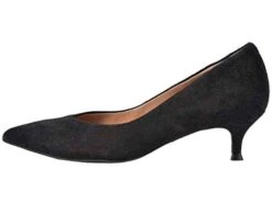 Vionic Women's Josie Kitten Black Suede -Vionic vncjkbs 6 2