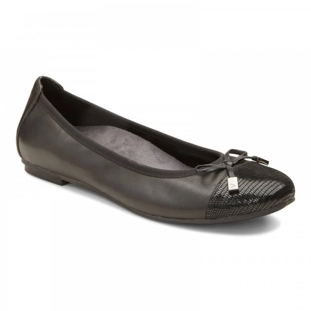 Vionic Women's Minna Ballet Flat Black 4 Vionic Women's Minna Ballet Flat Black - Image 2