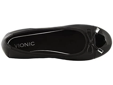 Vionic Women's Minna Ballet Flat Onyx 10 Vionic Women's Minna Ballet Flat Onyx - Image 8