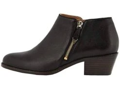 Vionic Women's Jolene Bootie Black Leather -Vionic vwmjlnbl2 5